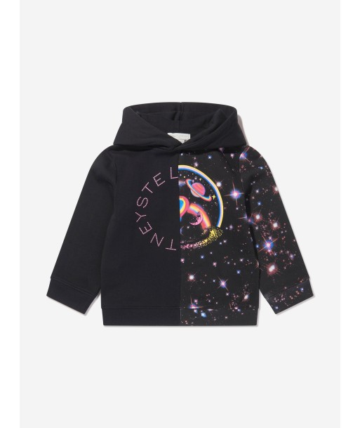 Stella McCartney Girls Galaxy Half Print Hoodie france