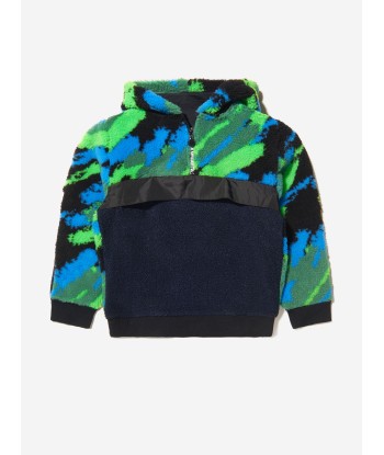 Stella McCartney Boys Fleece Camo Half Zip Hoodie sélection de produits