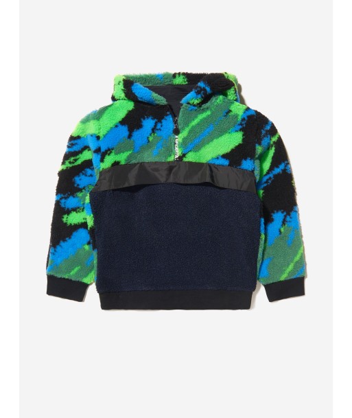 Stella McCartney Boys Fleece Camo Half Zip Hoodie sélection de produits