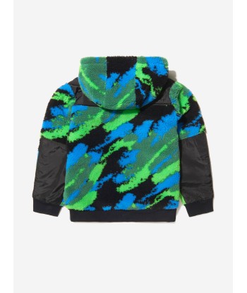 Stella McCartney Boys Fleece Camo Half Zip Hoodie sélection de produits