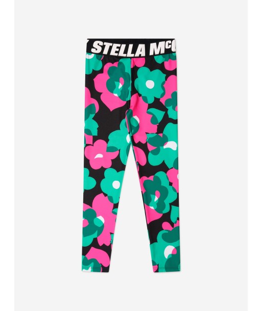 Stella McCartney Girls Floral Sport Leggings hantent personnes