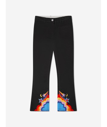 Stella McCartney Girls Flare Leg Star Trousers la chaussure