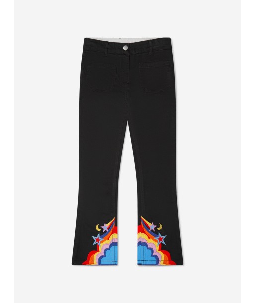 Stella McCartney Girls Flare Leg Star Trousers la chaussure