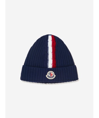 Moncler Enfant Baby Boys Wool Logo Hat Livraison rapide