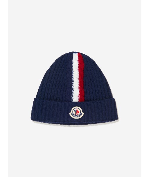 Moncler Enfant Baby Boys Wool Logo Hat Livraison rapide