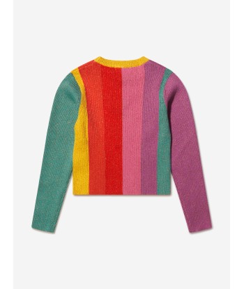 Stella McCartney Girls Striped Knitted Jumper en ligne