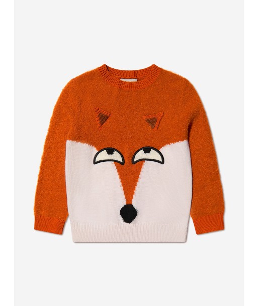 Stella McCartney Boys Fox Knitted Jumper les muscles