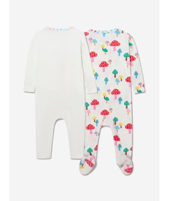 Stella McCartney Baby Girls 2 Pack Mushroom Babygrow Set pas cher chine