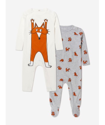 Stella McCartney Baby 2 Pack Fox Babygrow Set la livraison gratuite