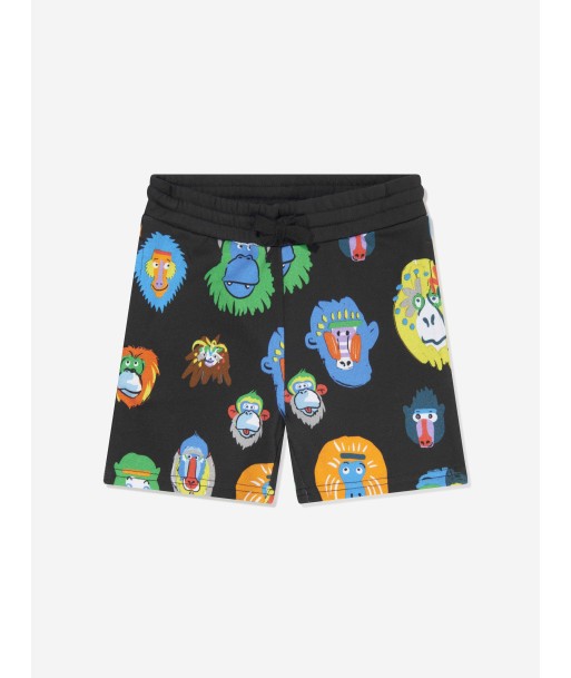 Stella McCartney Boys Monkey Shorts in Black Découvrez la collection