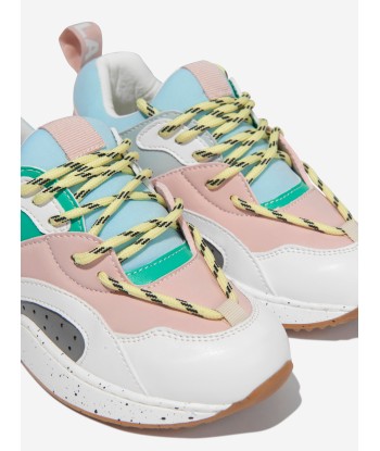 Stella McCartney Girls Lace Up Trainers in Multicolour le concept de la Pate a emporter 