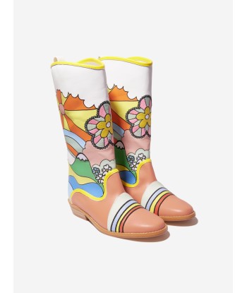 Stella McCartney Girls Cowboy Boots in Multicolour s'inspire de l'anatomie humaine