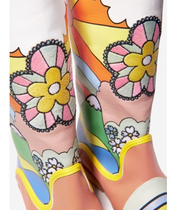 Stella McCartney Girls Cowboy Boots in Multicolour s'inspire de l'anatomie humaine