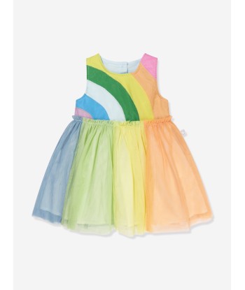 Stella McCartney Baby Girls Rainbow Dress in Multicolour Par le système avancé 