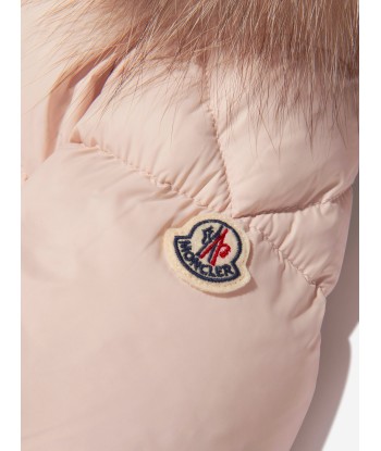 Moncler Enfant Baby Girls Down Padded New Jean Snowsuit acheter en ligne