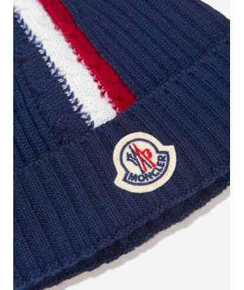 Moncler Enfant Baby Boys Wool Logo Hat Livraison rapide