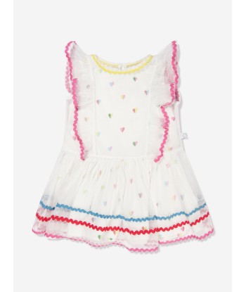 Stella McCartney Baby Girls Dress And Knickers Set in Ivory outlet