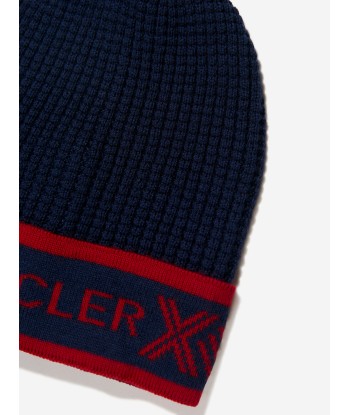 Moncler Enfant Baby Boys Wool Logo Hat Voir les baskets