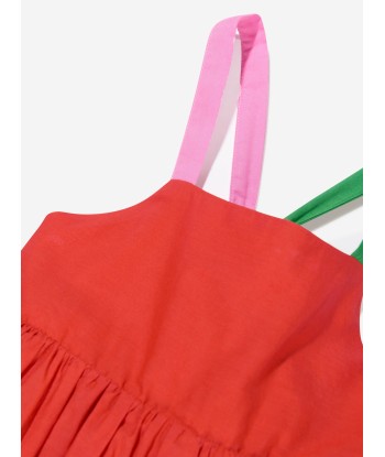 Stella McCartney Girls Swallows Dress in Red en ligne des produits 