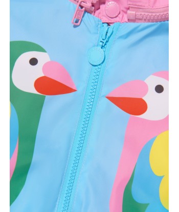 Stella McCartney Girls Lightweight Rain Jacket in Multicolour Jusqu'à 80% De Réduction