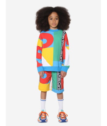 Stella McCartney Boys Short Sports Tracksuit in Multicolour l'évolution des habitudes 