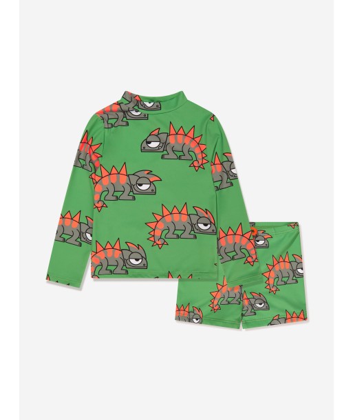 Stella McCartney Boys Swim Set in Green prix pour 