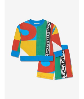 Stella McCartney Boys Short Sports Tracksuit in Multicolour l'évolution des habitudes 