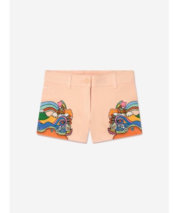 Stella McCartney Girls Graphic Shorts in Pink s'inspire de l'anatomie humaine