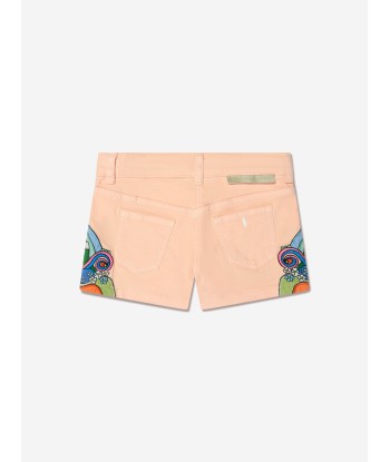 Stella McCartney Girls Graphic Shorts in Pink s'inspire de l'anatomie humaine