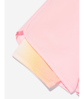 Stella McCartney Girls Layered Sports Shorts in Pink commande en ligne