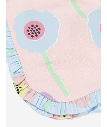 Stella McCartney Girls Flower Jersey Shorts in Pink pas chere