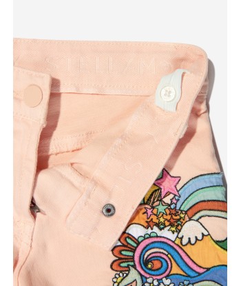 Stella McCartney Girls Graphic Shorts in Pink s'inspire de l'anatomie humaine