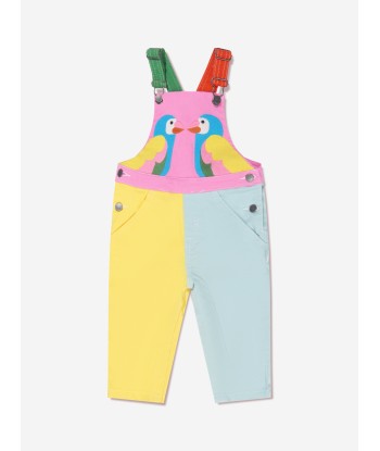 Stella McCartney Baby Girls Bird Dungarees in Multicolour 50% de réduction en Octobre 2024