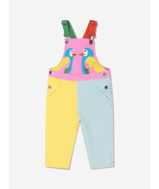 Stella McCartney Baby Girls Bird Dungarees in Multicolour 50% de réduction en Octobre 2024