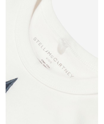 Stella McCartney Girls Tassel Star T-Shirt in Ivory acheter