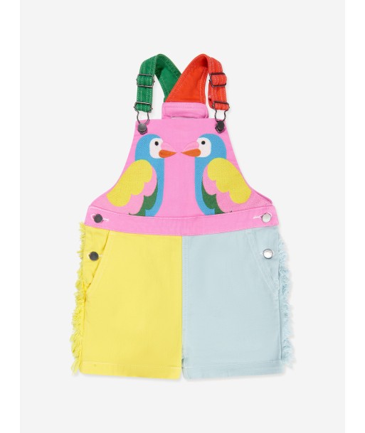 Stella McCartney Girls Bird Dungarees in Multicolour pas cher chine