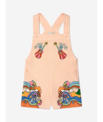 Stella McCartney Girls Short Dungarees in Pink Le MVP de beaucoup