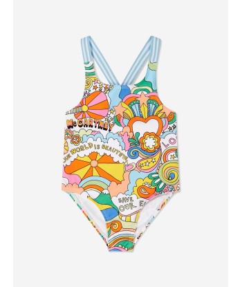 Stella McCartney Girls Patterned Swimming Costume in Multicolour de votre