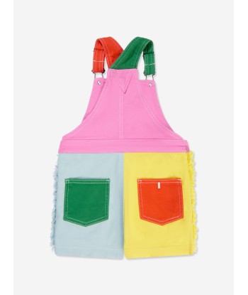 Stella McCartney Girls Bird Dungarees in Multicolour pas cher chine