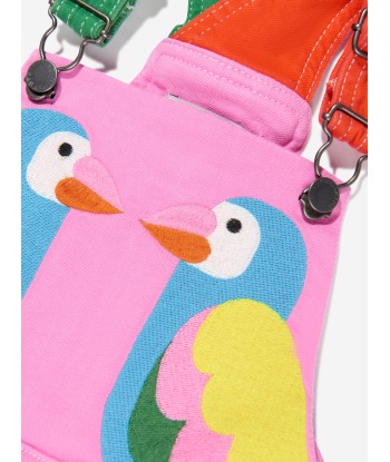 Stella McCartney Girls Bird Dungarees in Multicolour pas cher chine