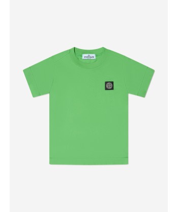 Stone Island Junior Boys Logo Badge T-Shirt la chaussure