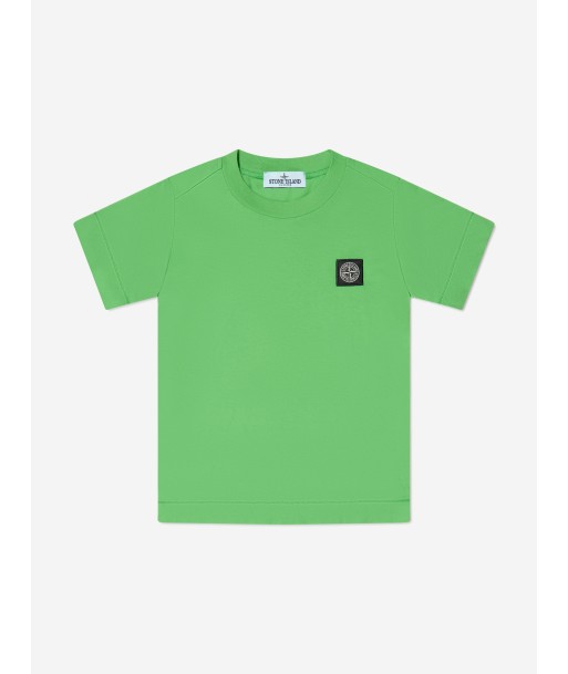 Stone Island Junior Boys Logo Badge T-Shirt la chaussure