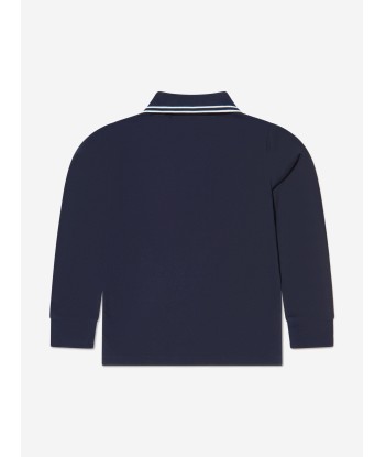 Stone Island Junior Boys Long Sleeve Polo Shirt Les magasins à Paris