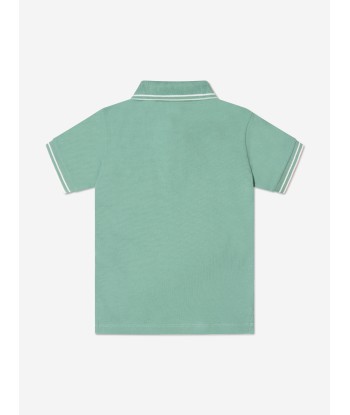 Stone Island Junior Boys Logo Polo Shirt Les êtres humains sont 