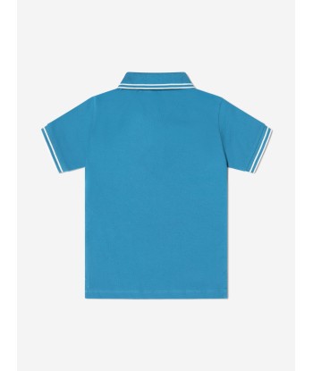 Stone Island Junior Boys Logo Polo Shirt Les êtres humains sont 