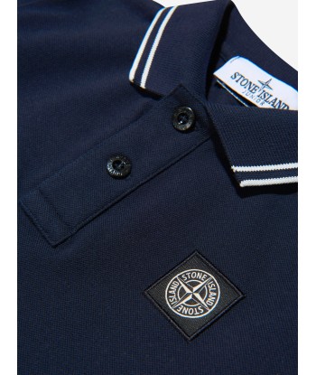 Stone Island Junior Boys Long Sleeve Polo Shirt Les magasins à Paris