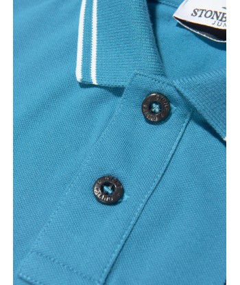 Stone Island Junior Boys Logo Polo Shirt Les êtres humains sont 