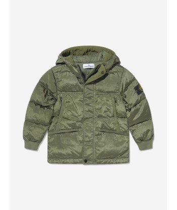 Stone Island Junior Boys Down Padded Puffer Jacket Vous souhaitez 