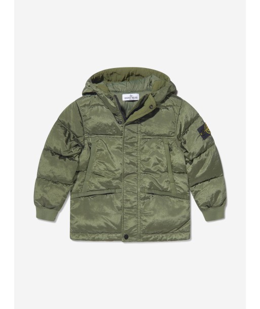 Stone Island Junior Boys Down Padded Puffer Jacket Vous souhaitez 