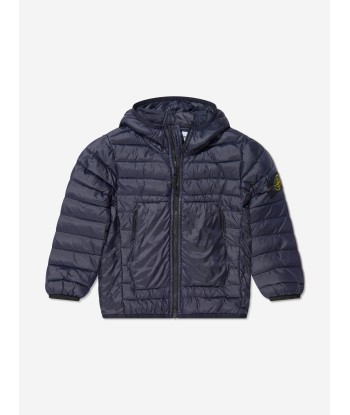 Stone Island Junior Boys Down Padded Jacket une grave pollution 